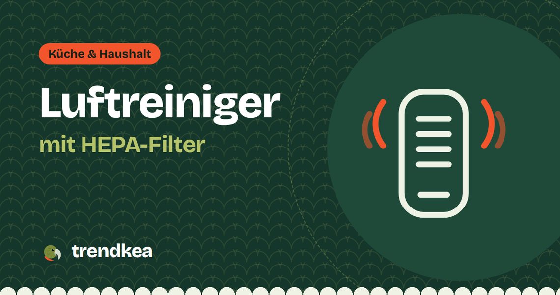 Grafik: Luftreiniger mit HEPA-Filter