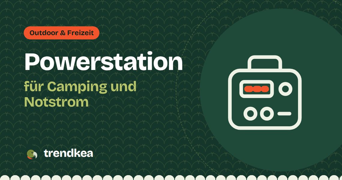 Grafik: Powerstation für Camping und Notstrom